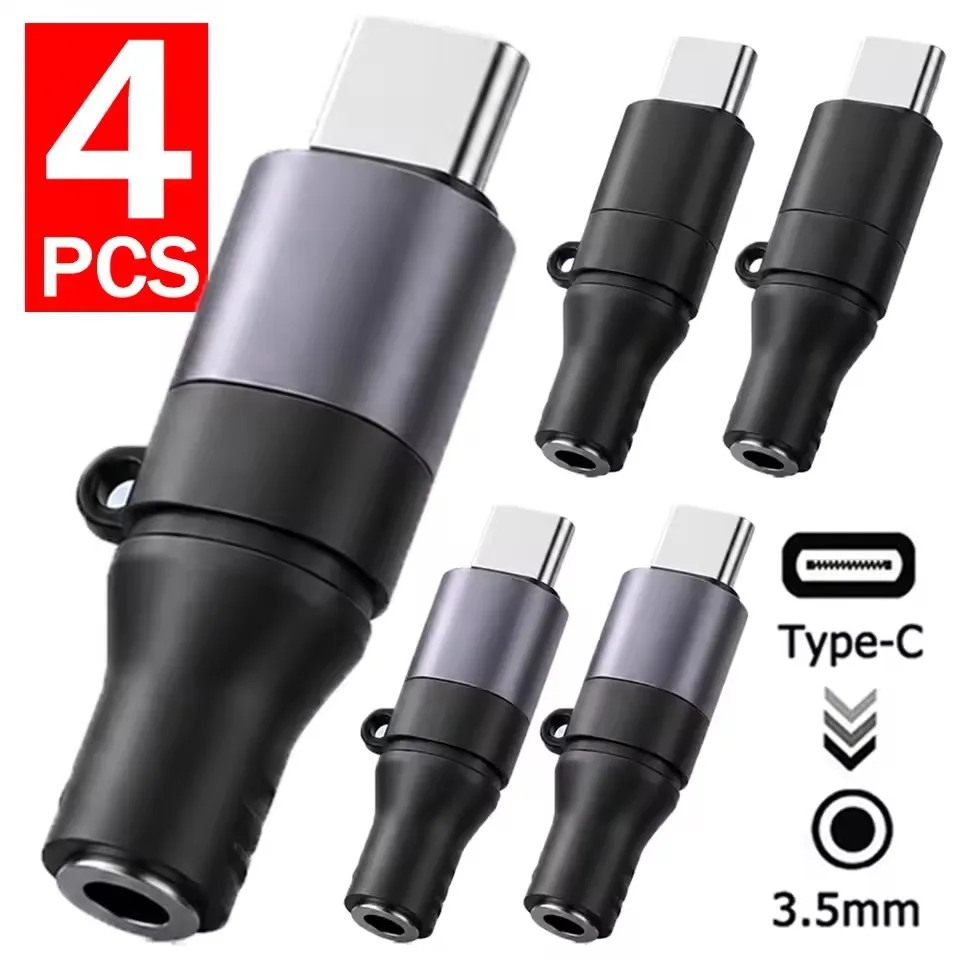 Usb C Cable - 1-4Pcs USB Type C To 3.5MM
