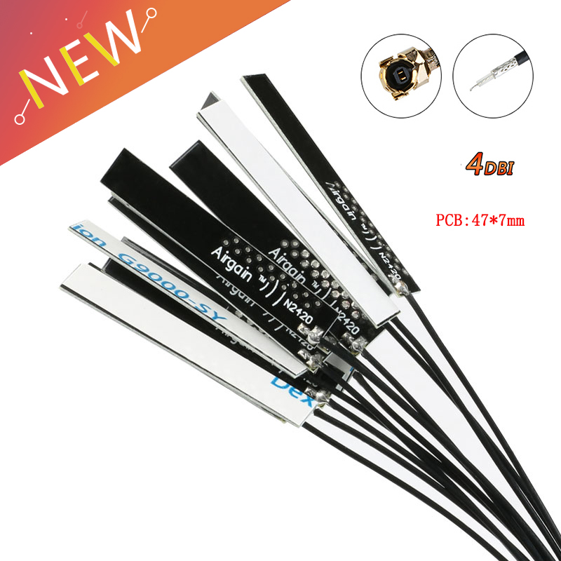 Antenna 2.4Ghz - 10Pcs/lot 2.4Ghz 4dBi WIFI Internal Antenna