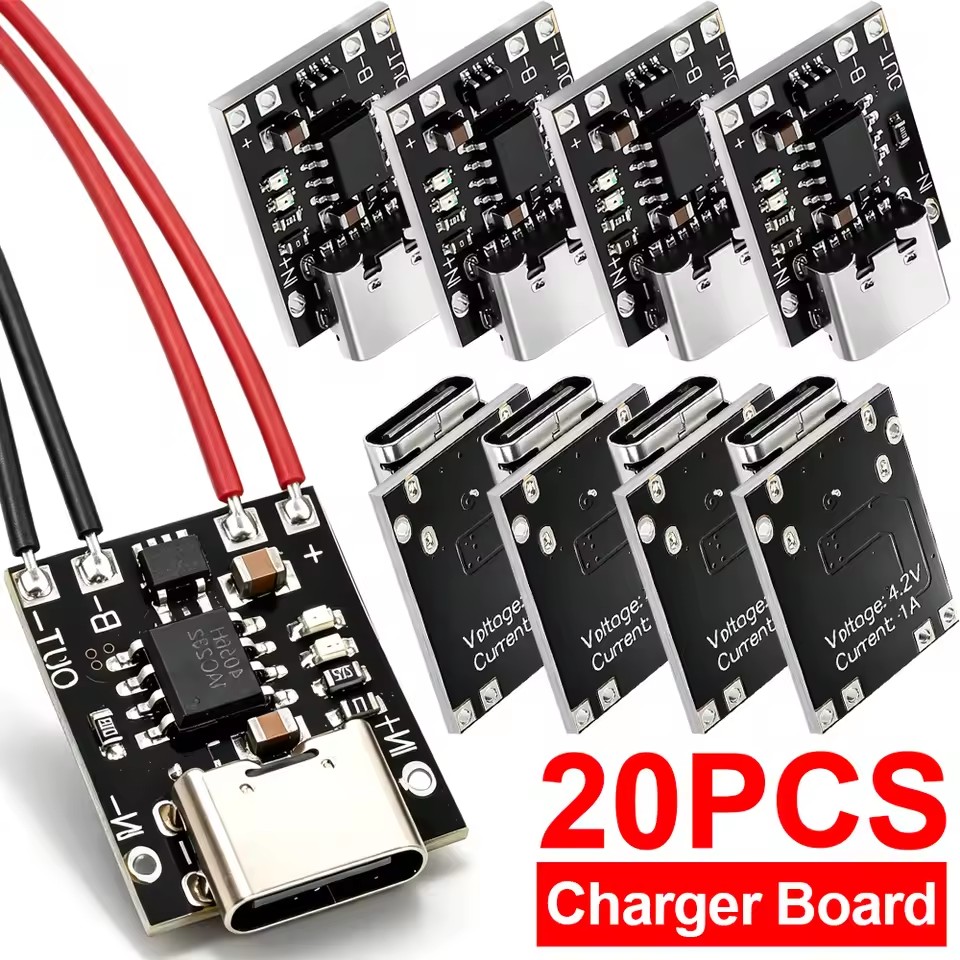 Type-C Charging Board with Pro - Li Ion Charger Module 评论和价格
