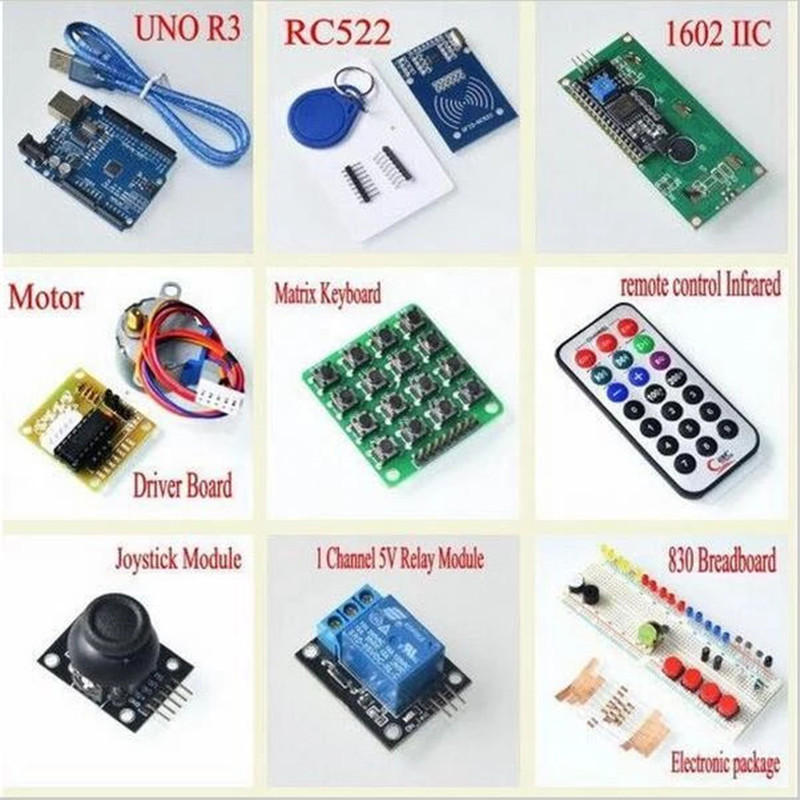 NEWEST RFID Starter Kit for Ar - Breadboard 400 Point 评论和价格