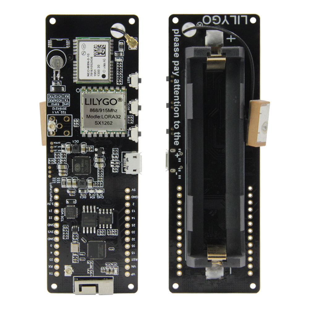 LILYGO T-BEAM V1.2 ESP32 LoRa  - Esp32 Battery Holder Lipo 评论和价格