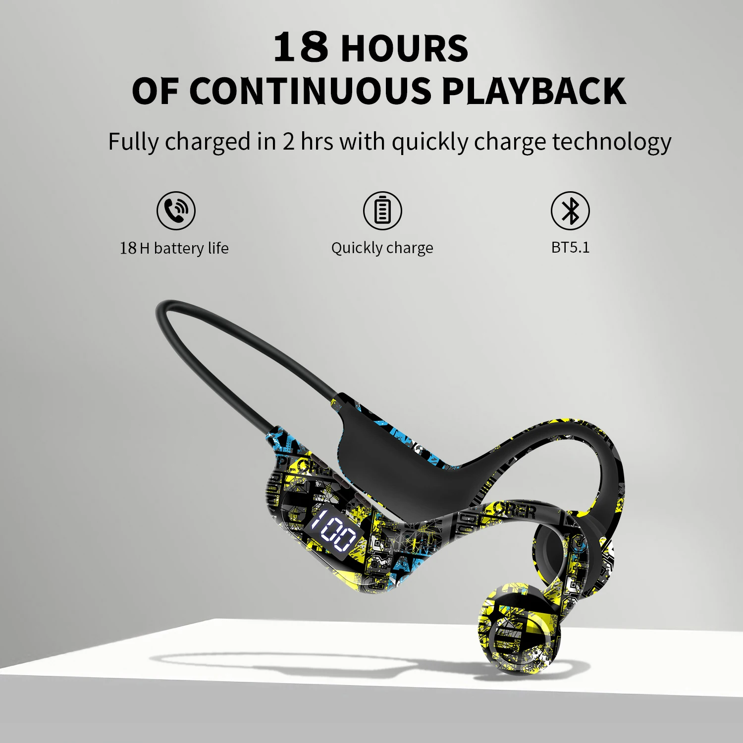QCY Type-c Playback Bone Condu - Usb C Cable 评论和价格