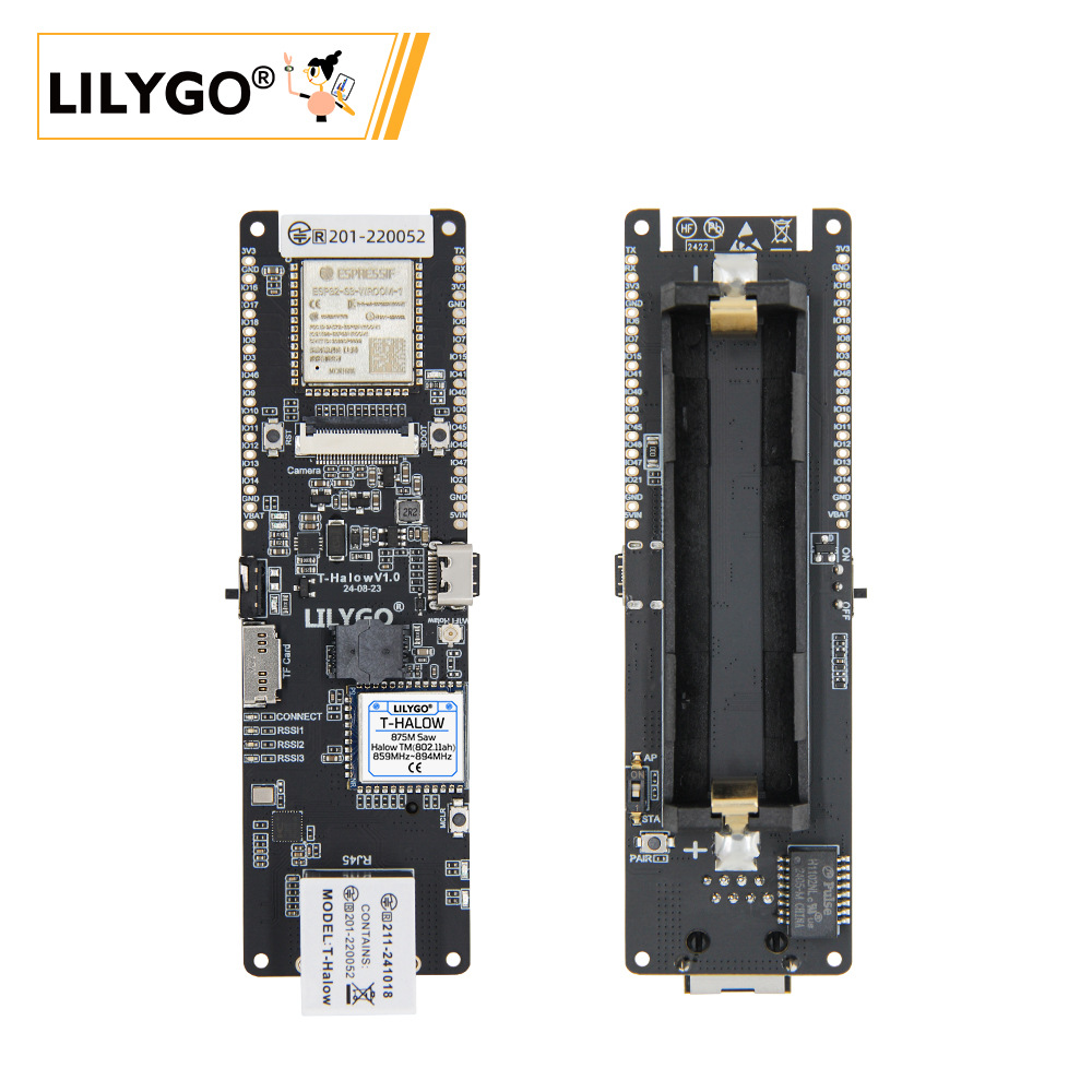 LILYGO® T-Halow ESP32-S3 Devel - Esp32 Battery Holder Lipo 评论和价格