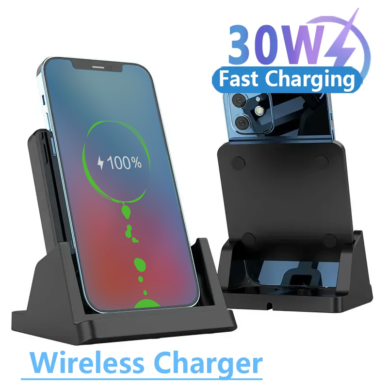 30W Wireless Charger Pad Stand - Micro Usb Cable 评论和价格