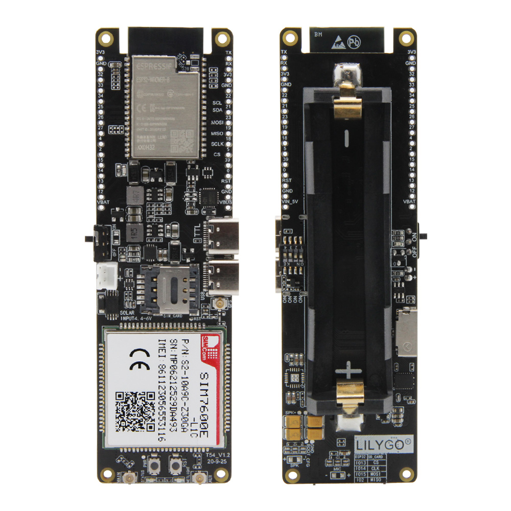 LILYGO® TTGO T-SIM7600E-L1C 4G - Esp32 Battery Holder Lipo 评论和价格