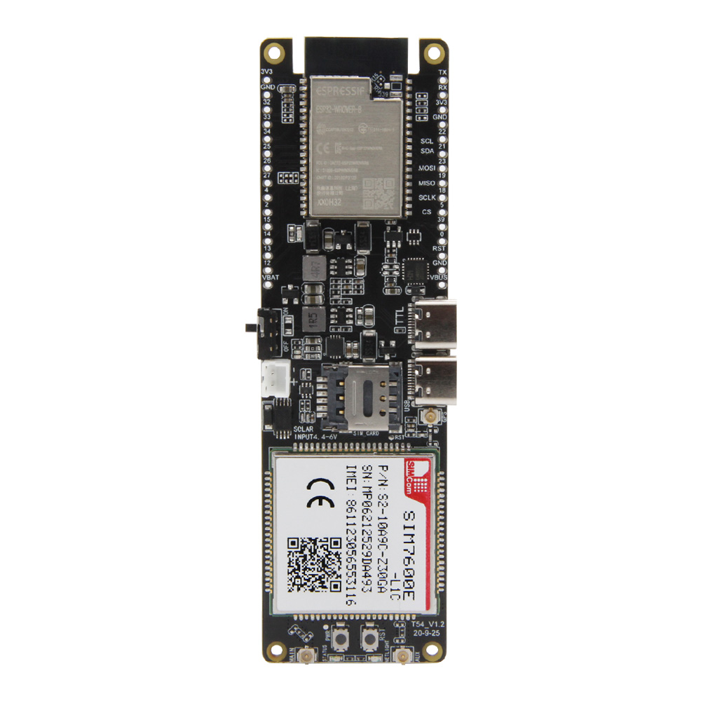 LILYGO® TTGO T-SIM7600E-L1C 4G - Esp32 Battery Holder Lipo 评论和价格